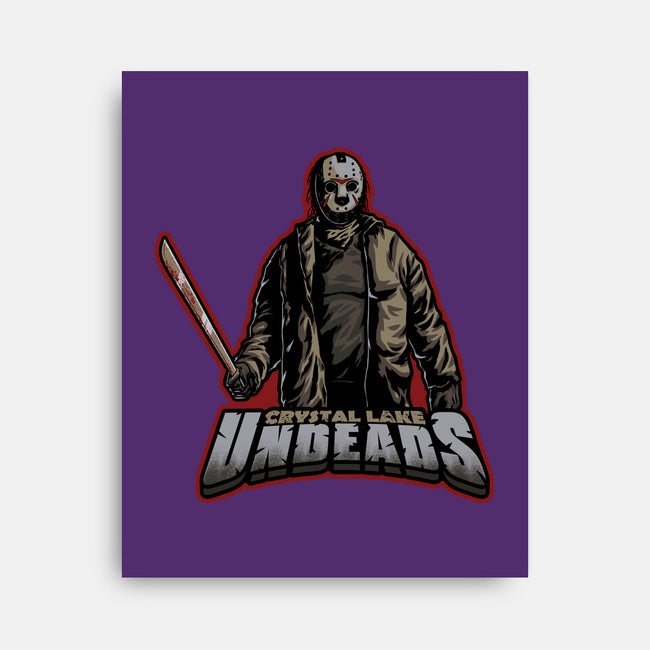 Crystal Lake Undeads-None-Stretched-Canvas-Studio Mootant