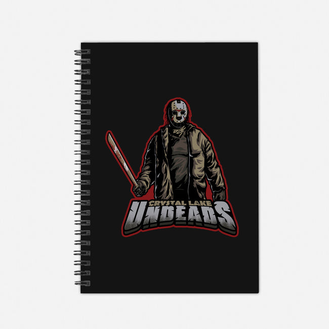 Crystal Lake Undeads-None-Dot Grid-Notebook-Studio Mootant
