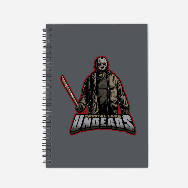 Crystal Lake Undeads-None-Dot Grid-Notebook-Studio Mootant