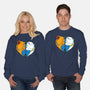 Paris Love-Unisex-Crew Neck-Sweatshirt-ellr