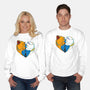 Paris Love-Unisex-Crew Neck-Sweatshirt-ellr