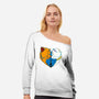 Paris Love-Womens-Off Shoulder-Sweatshirt-ellr