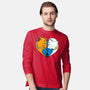 Paris Love-Mens-Long Sleeved-Tee-ellr