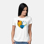 Paris Love-Womens-Basic-Tee-ellr