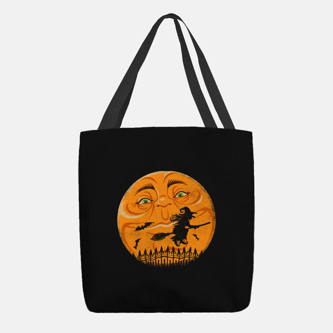 Witchy Moon-None-Basic Tote-Bag-kennsing