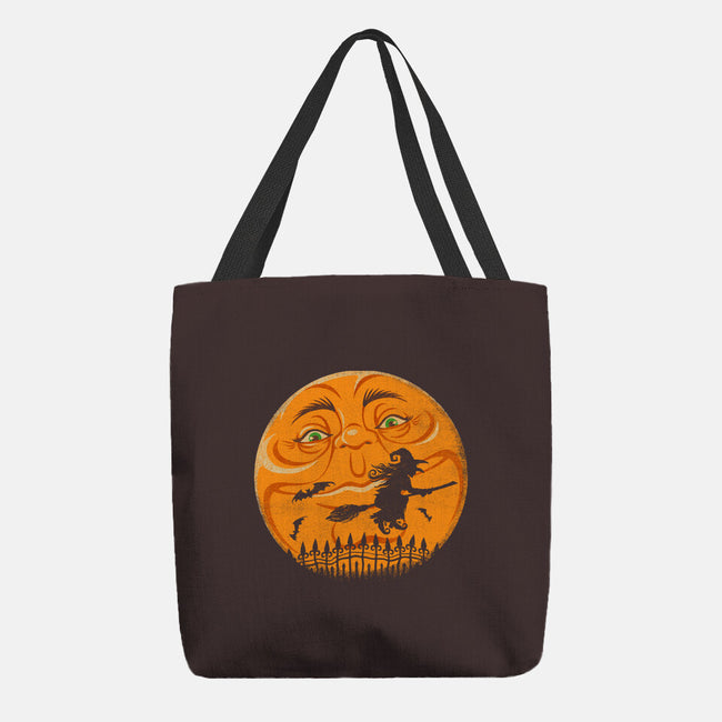 Witchy Moon-None-Basic Tote-Bag-kennsing