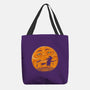 Witchy Moon-None-Basic Tote-Bag-kennsing