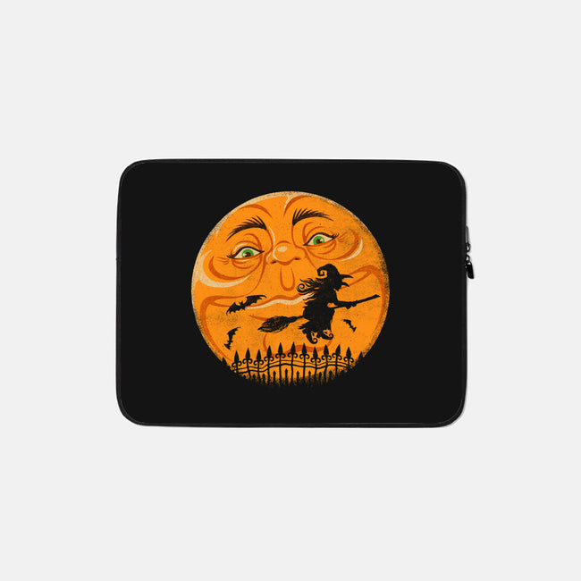 Witchy Moon-None-Zippered-Laptop Sleeve-kennsing