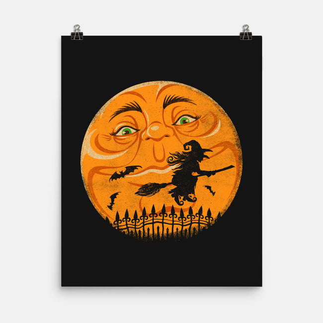 Witchy Moon-None-Matte-Poster-kennsing