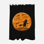 Witchy Moon-None-Polyester-Shower Curtain-kennsing