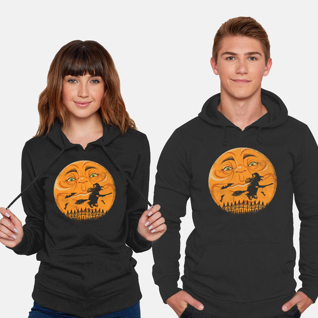 Witchy Moon-Unisex-Pullover-Sweatshirt-kennsing