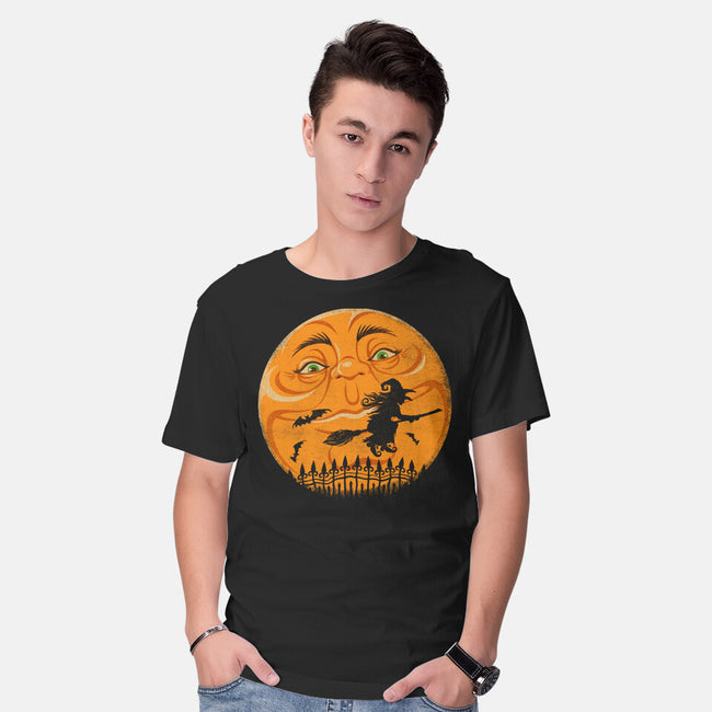 Witchy Moon-Mens-Basic-Tee-kennsing