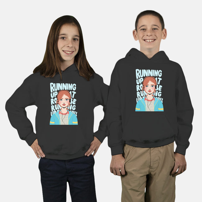 Running Up That Road-Youth-Pullover-Sweatshirt-Paola Locks