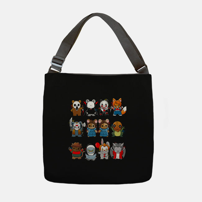 Scary Animals-None-Adjustable Tote-Bag-Vallina84