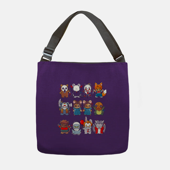 Scary Animals-None-Adjustable Tote-Bag-Vallina84