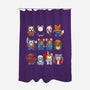 Scary Animals-None-Polyester-Shower Curtain-Vallina84