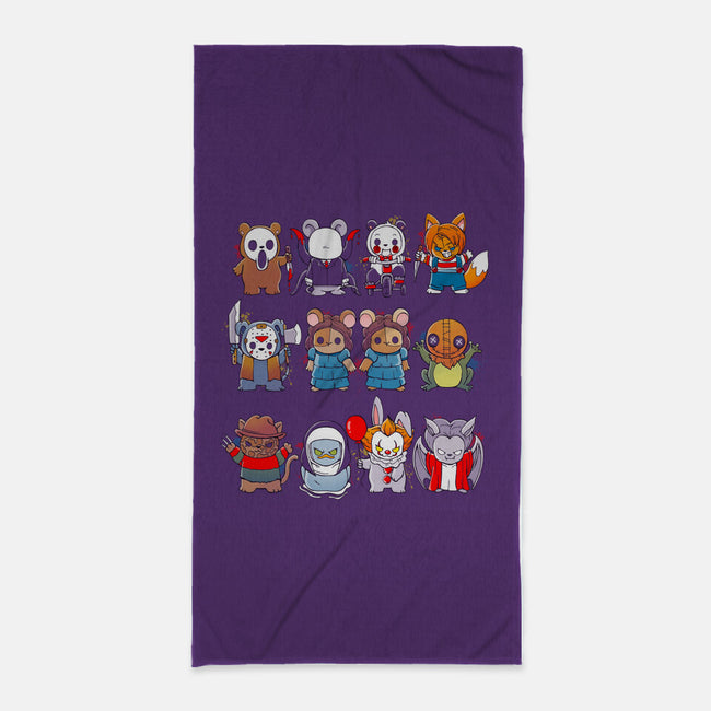 Scary Animals-None-Beach-Towel-Vallina84