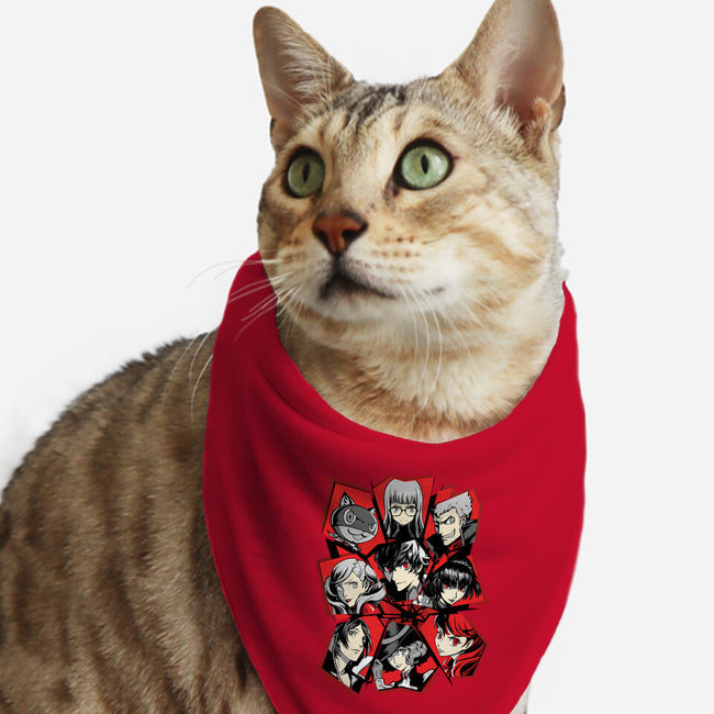 All Out Attack-Cat-Bandana-Pet Collar-jmcg