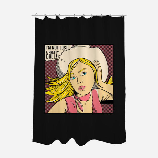 Not Just A Pretty Girl-None-Polyester-Shower Curtain-leepianti