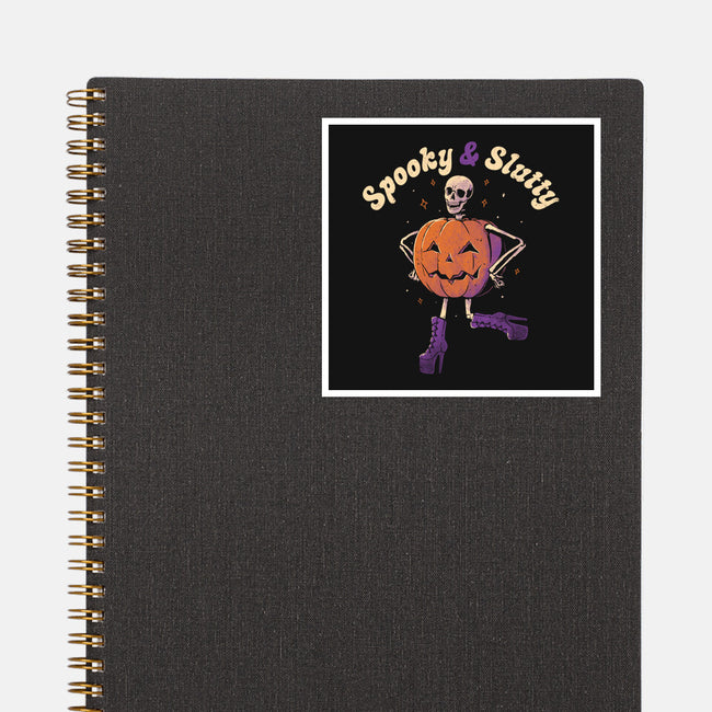 Spooky And Slutty-None-Glossy-Sticker-eduely