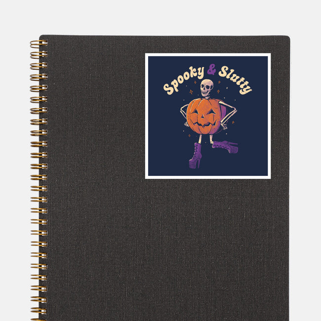 Spooky And Slutty-None-Glossy-Sticker-eduely
