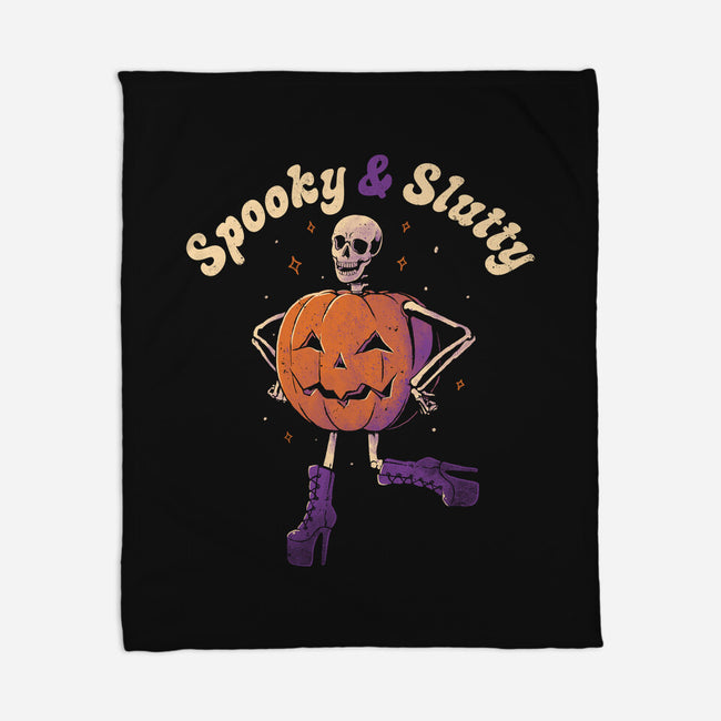 Spooky And Slutty-None-Fleece-Blanket-eduely