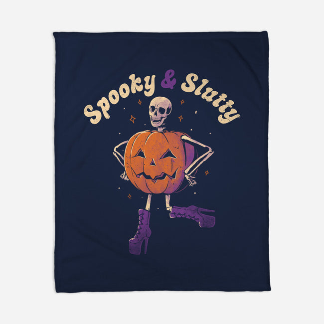 Spooky And Slutty-None-Fleece-Blanket-eduely