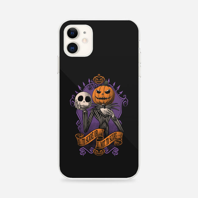 To Scare Or Not-iPhone-Snap-Phone Case-Studio Mootant
