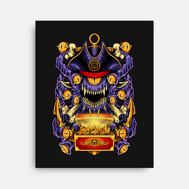 Pirate Beholder-None-Stretched-Canvas-spoilerinc
