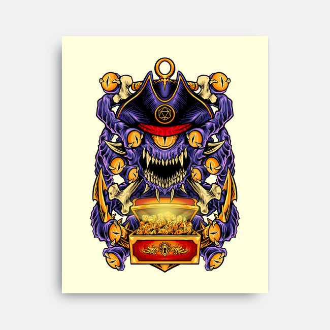 Pirate Beholder-None-Stretched-Canvas-spoilerinc