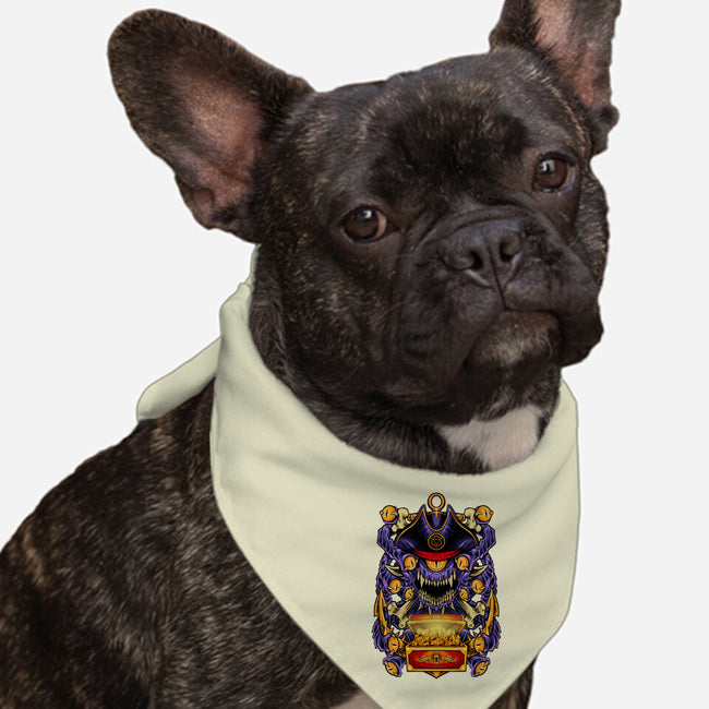 Pirate Beholder-Dog-Bandana-Pet Collar-spoilerinc