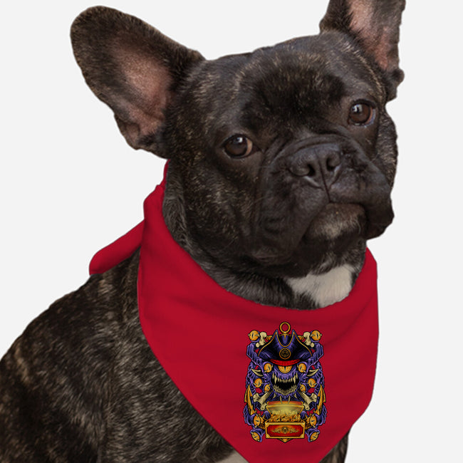 Pirate Beholder-Dog-Bandana-Pet Collar-spoilerinc