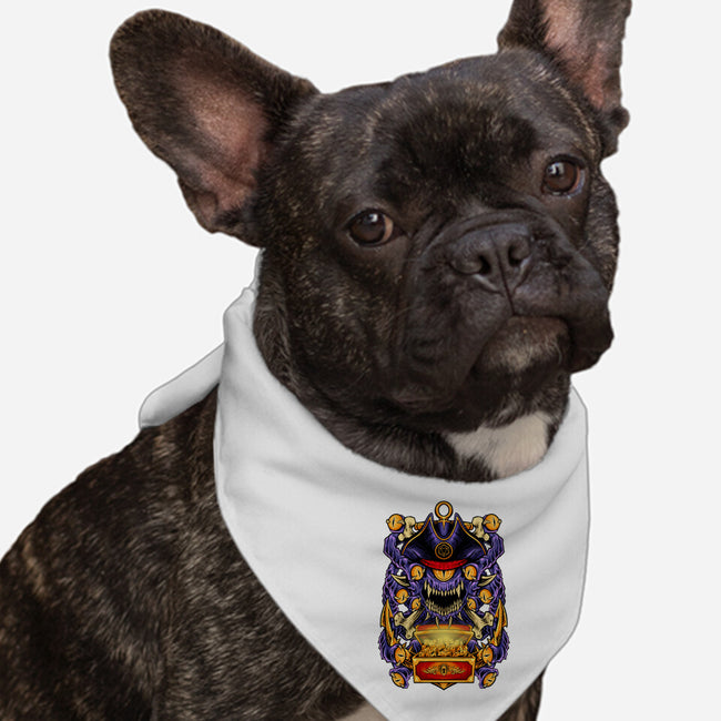 Pirate Beholder-Dog-Bandana-Pet Collar-spoilerinc