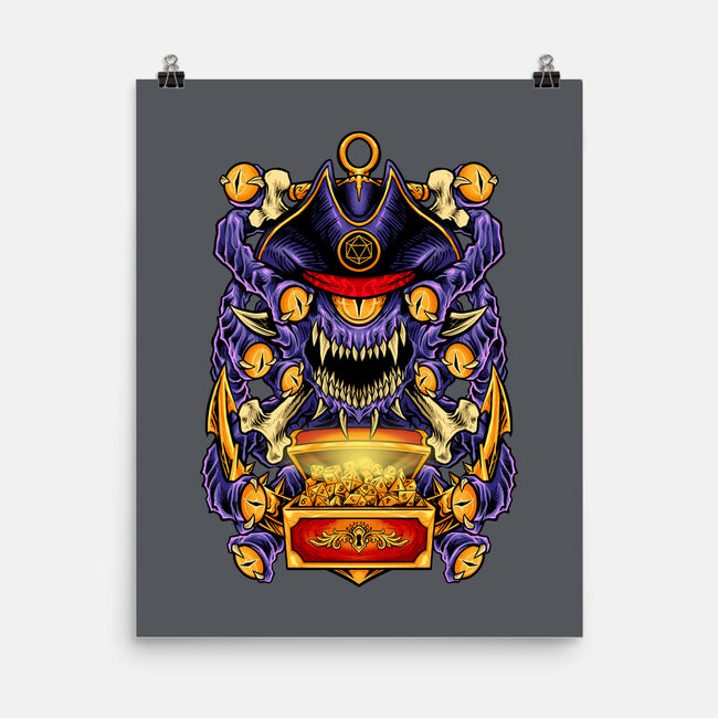 Pirate Beholder-None-Matte-Poster-spoilerinc