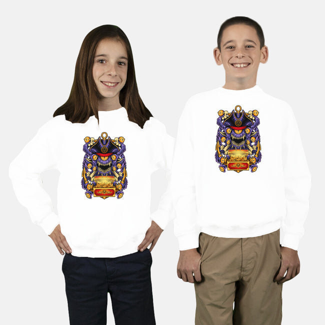 Pirate Beholder-Youth-Crew Neck-Sweatshirt-spoilerinc