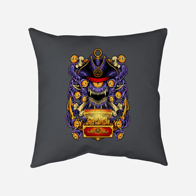 Pirate Beholder-None-Non-Removable Cover w Insert-Throw Pillow-spoilerinc