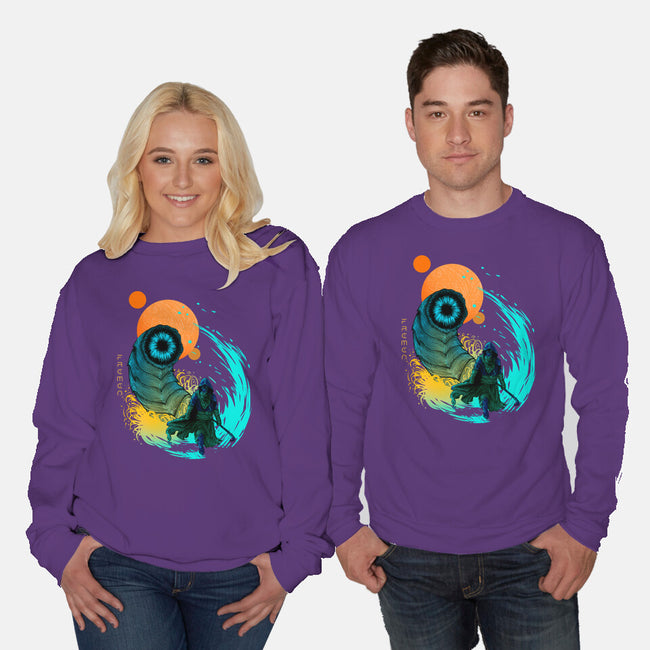 Fremen-Unisex-Crew Neck-Sweatshirt-Ionfox