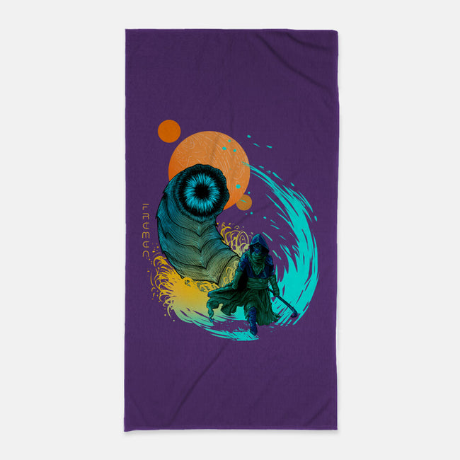 Fremen-None-Beach-Towel-Ionfox