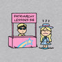 Patriarchy Lessons-Womens-Fitted-Tee-Raffiti