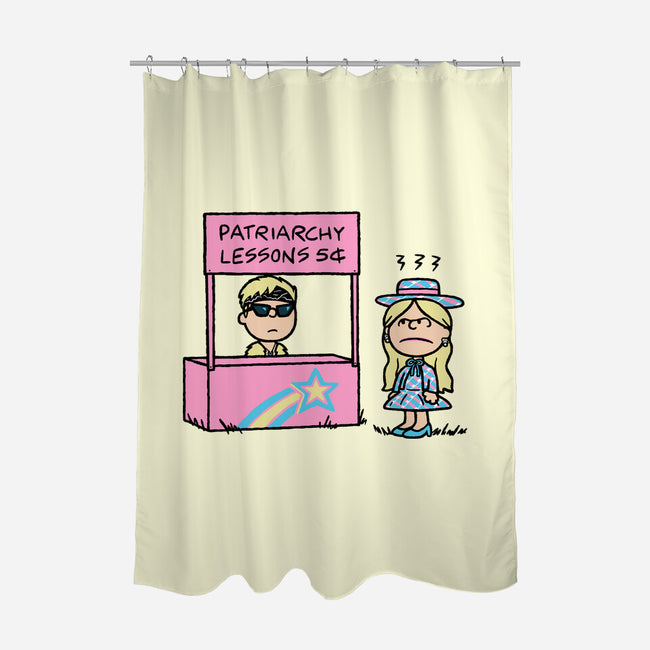 Patriarchy Lessons-None-Polyester-Shower Curtain-Raffiti