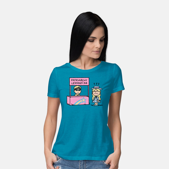 Patriarchy Lessons-Womens-Basic-Tee-Raffiti