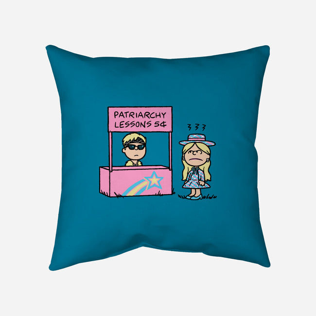 Patriarchy Lessons-None-Removable Cover-Throw Pillow-Raffiti