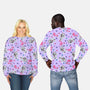 Muffins And Flamingos-Unisex-All Over Print Crew Neck-Sweatshirt-Alexhefe