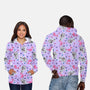 Muffins And Flamingos-Unisex-All Over Print Pullover-Sweatshirt-Alexhefe