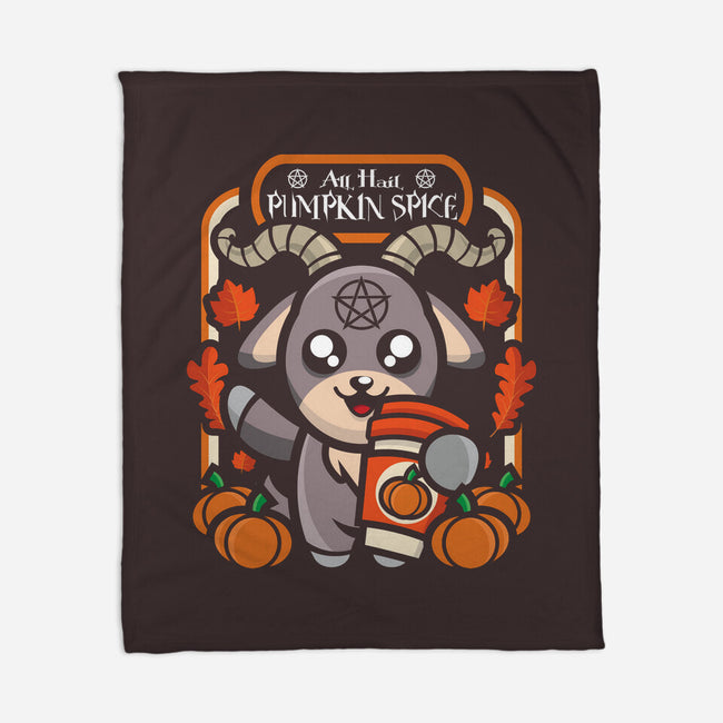 All Hail Pumpkin Spice-None-Fleece-Blanket-jrberger