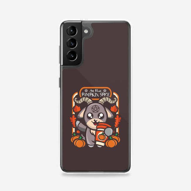 All Hail Pumpkin Spice-Samsung-Snap-Phone Case-jrberger