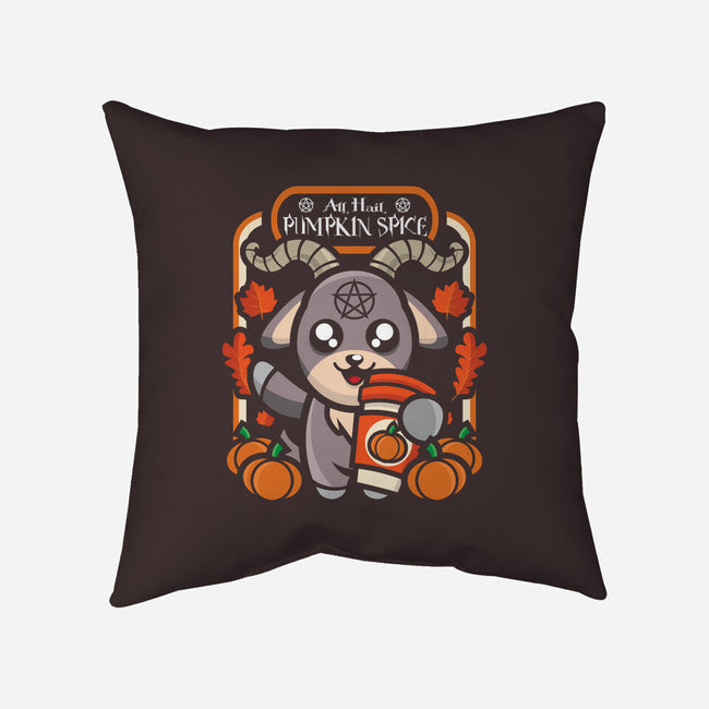 All Hail Pumpkin Spice-None-Non-Removable Cover w Insert-Throw Pillow-jrberger