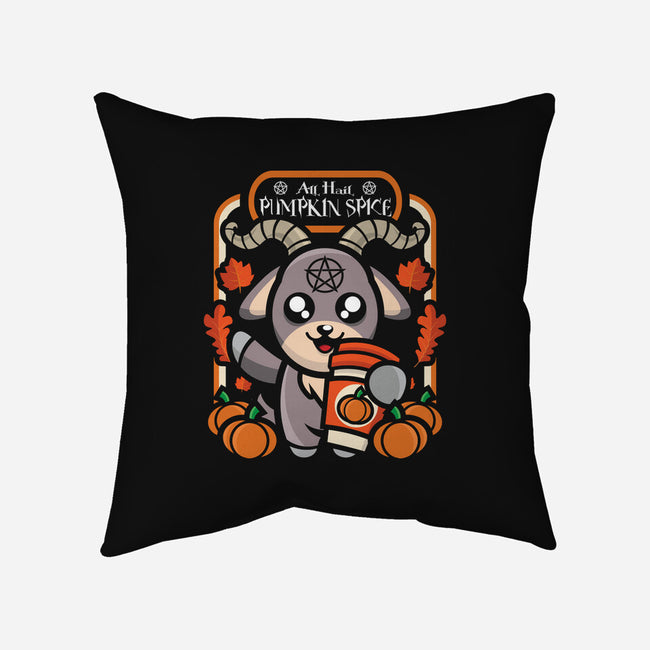 All Hail Pumpkin Spice-None-Removable Cover w Insert-Throw Pillow-jrberger