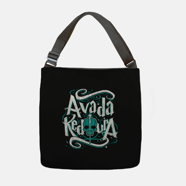 Avada Kedavra-None-Adjustable Tote-Bag-Getsousa!