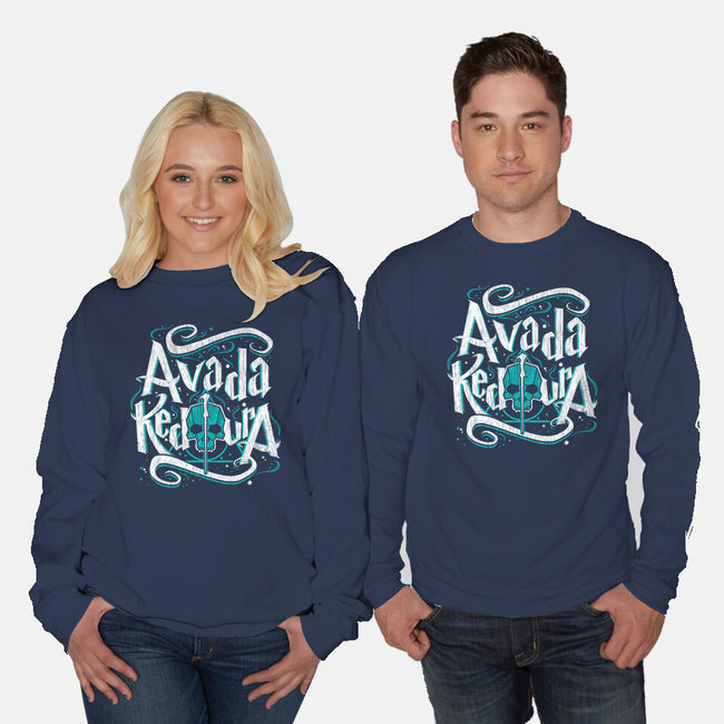 Avada Kedavra-Unisex-Crew Neck-Sweatshirt-Getsousa!